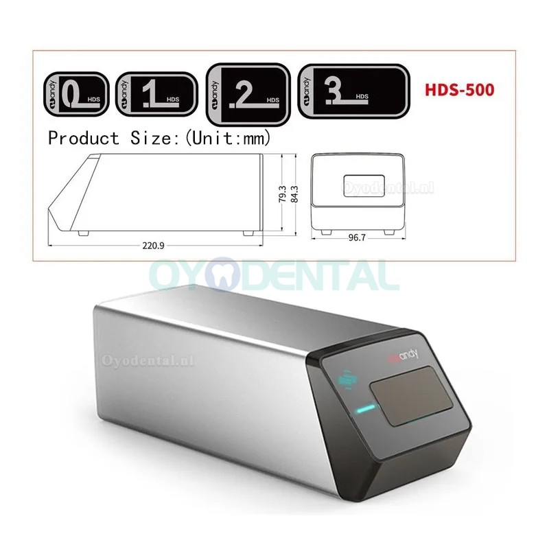 Handy HDS-500 PSP Scanner Digitale Fosforplaatscanner voor Tandheelkundige Beeldvorming